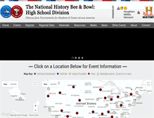 Tablet Screenshot of historybowl.com